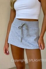 Fleece Mini Skirt