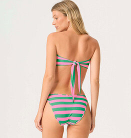 PQ Swim Volley Striped Sarah Bikini Bottom Full