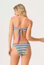 PQ Swim Volley Striped Sarah Bikini Bottom Teeny