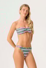 PQ Swim Volley Striped Sarah Bikini Bottom Teeny