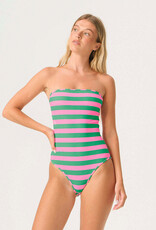PQ Swim Volley Striped Zoe One Piece Swimsuit