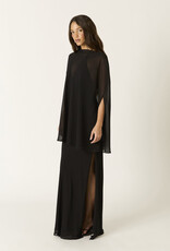 Khadra Sheer Cape Top