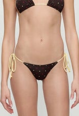 Frankies Bikinis Mackenzie Cheeky String Reversible Bikini Bottom