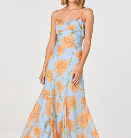 ASTR Maeryn Floral Maxi Dress