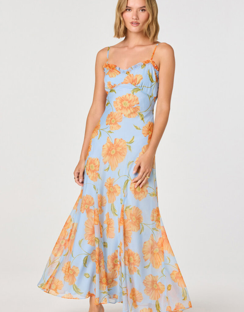 ASTR Maeryn Floral Maxi Dress