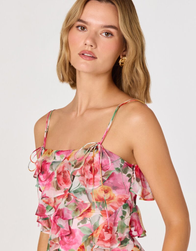ASTR Blanca Floral Mini Dress