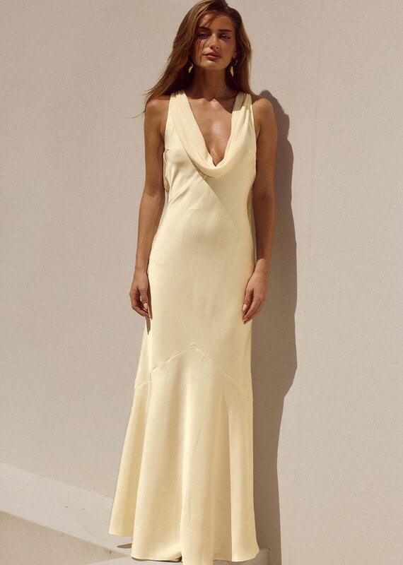 Gabriella Cowl Maxi Dress