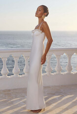 Lavena Floral Detail Maxi Dress