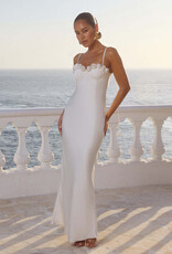 Lavena Floral Detail Maxi Dress