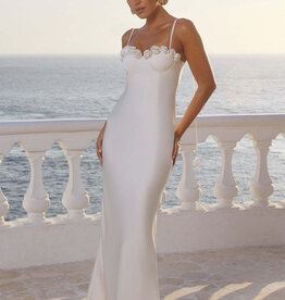 Lavena Floral Detail Maxi Dress