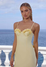 Lavena Floral Detail Maxi Dress