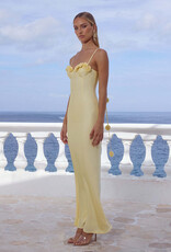 Lavena Floral Detail Maxi Dress