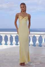 Lavena Floral Detail Maxi Dress