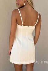 York Satin Mini Dress