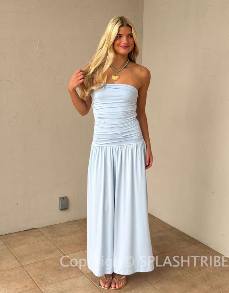 Santal Strapless Maxi Dress