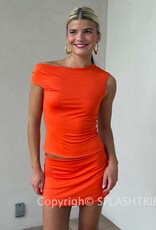 Fraise Asymmetrical Off Shoulder Top