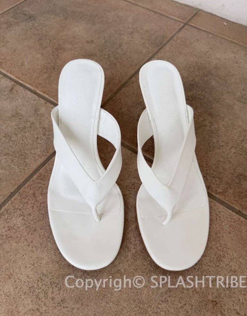 Billini Orielle T Shaped Toe Strap Heel Sandal