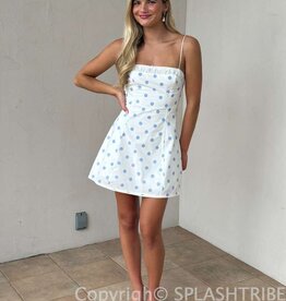 Liuvia Polka Dot Mini Dress