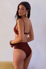 Kulani Kinis High Hip Cheeky Bikini Bottom