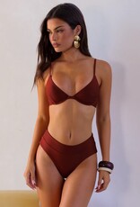Kulani Kinis High Hip Cheeky Bikini Bottom