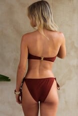 Kulani Kinis Mega V Strapless Bandeau Bikini Top