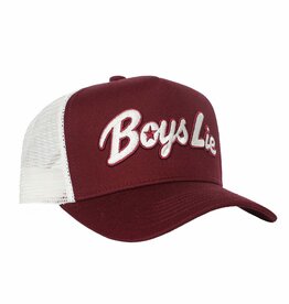 Boys Lie Starlight Trucker Hat Red