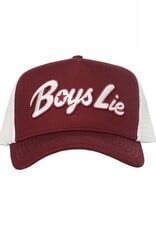 Boys Lie Starlight Trucker Hat Red