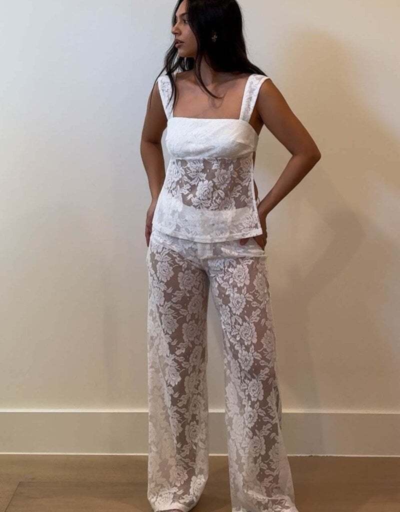 Langley Lace Low Rise Pants