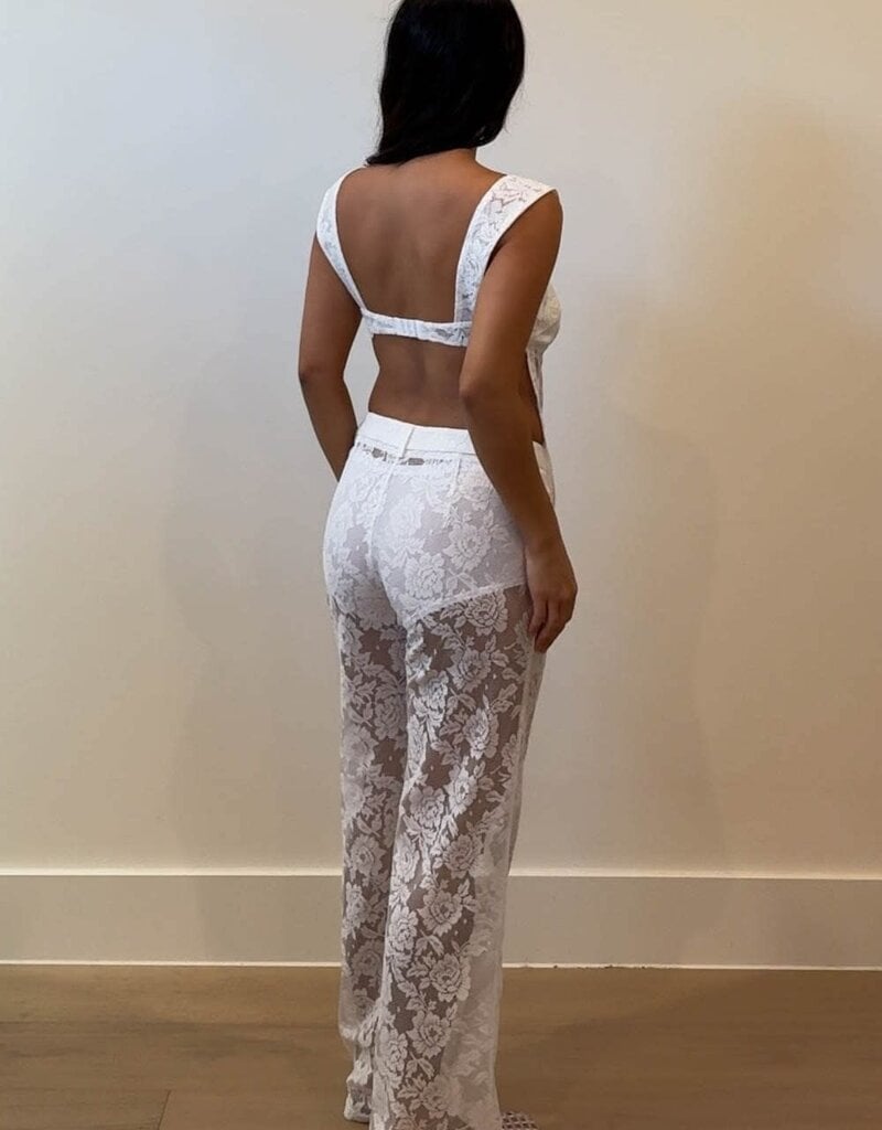 Langley Lace Low Rise Pants