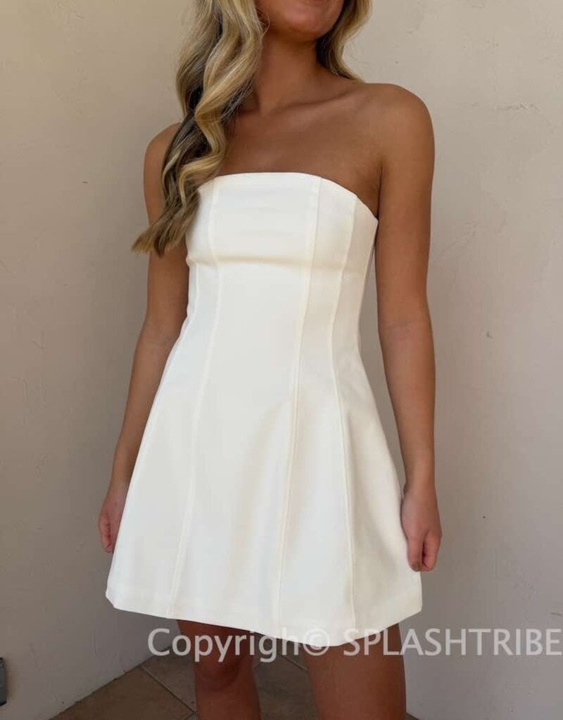 Halle Strapless Mini Dress