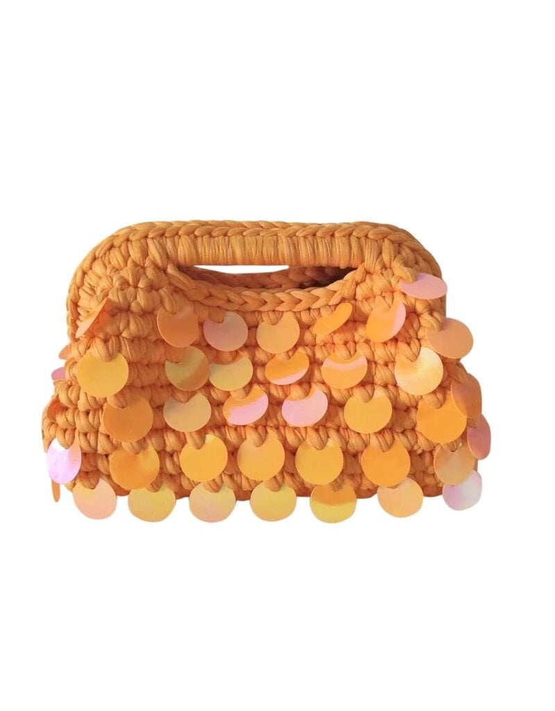 Tropez Woven Bag Orange
