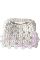 Tropez Woven Bag White