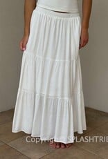 Tiered Flowy Maxi Skirt