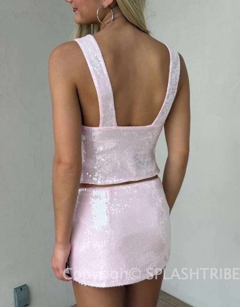 Moroney Sequin Mini Skirt