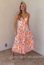 ASTR Blythe Floral Midi Dress