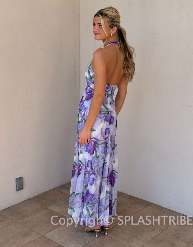 ASTR Yasmeen Floral Maxi Dress