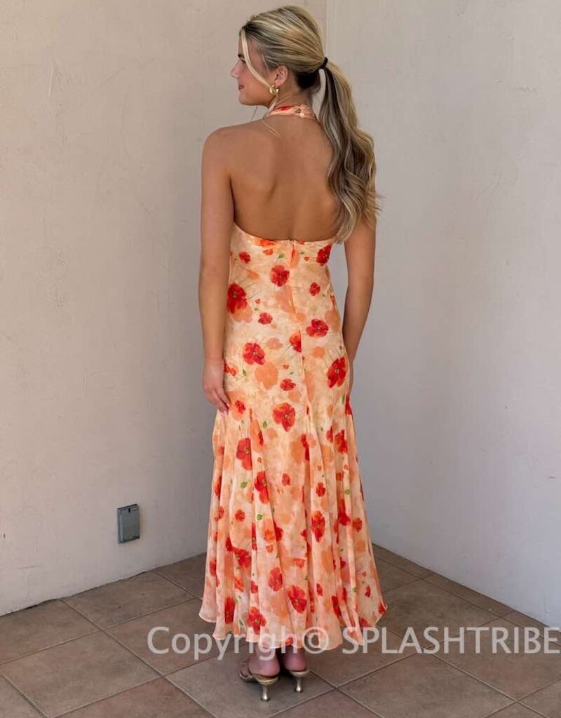 ASTR Yasmeen Floral Maxi Dress