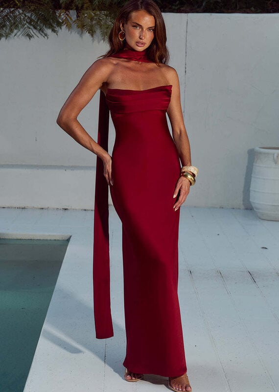 Madeleine Strapless Maxi Dress