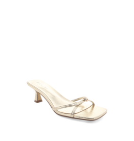 Billini Tesni Buckle Kitten Heel Slide Sandals