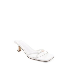 Billini Tesni Buckle Kitten Heel Slide Sandals