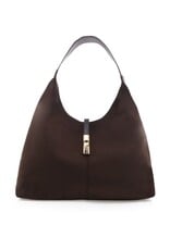 Billini Lamarr Shoulder Bag Chocolate Suede