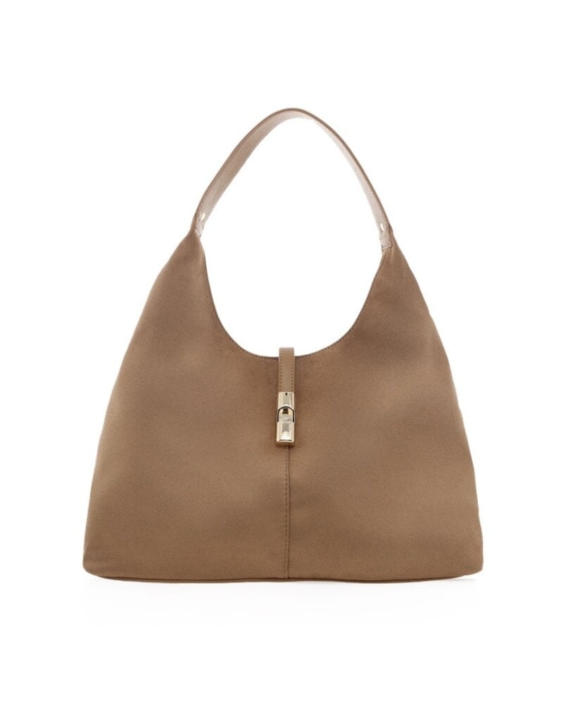 Billini Lamarr Shoulder Bag Sandstone Suede