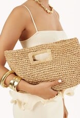 Billini Leah Handle Bag Natural Raffia