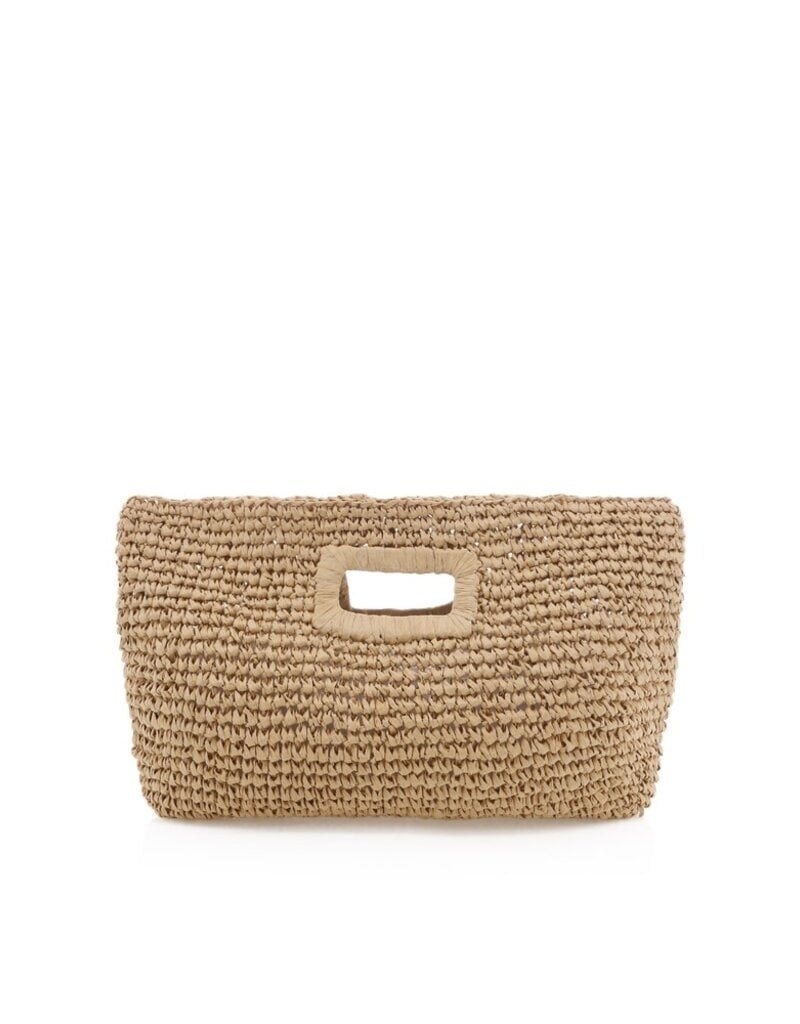 Billini Leah Handle Bag Natural Raffia