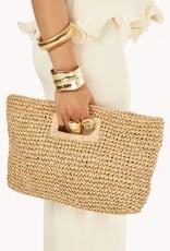 Billini Leah Handle Bag Natural Raffia