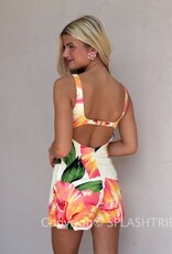 Amanda Uprichard Francie Floral Romper