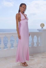 Sylvie Plunge V Neck Maxi Dress
