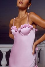 Lavena Floral Detail Maxi Dress