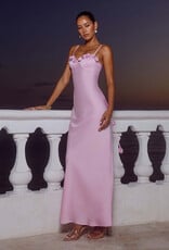 Lavena Floral Detail Maxi Dress