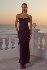 Lavena Floral Detail Maxi Dress